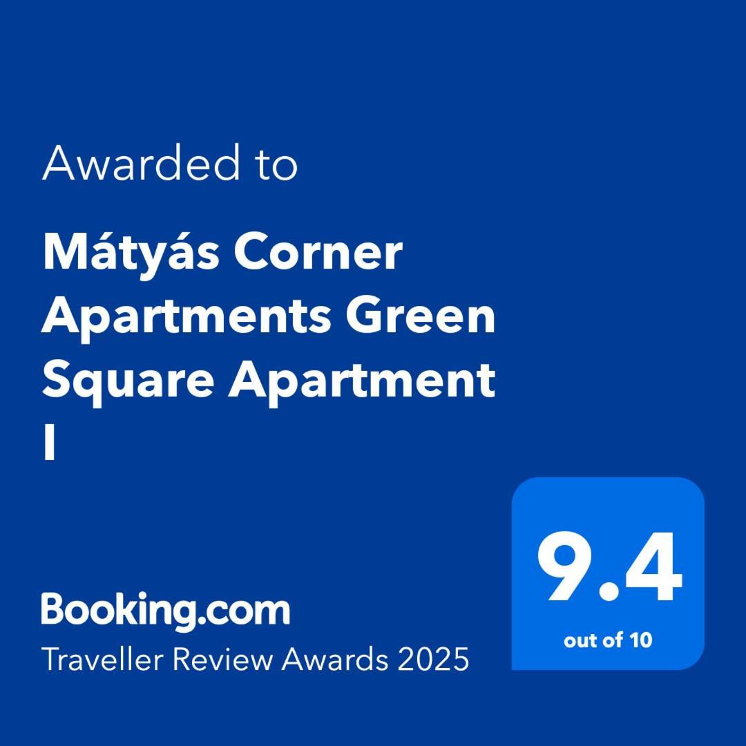Matyas Corner Apartments Green Square Apartment I Будапешт Экстерьер фото